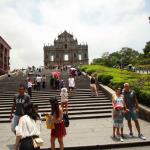 Steps leading to St. Paul's facade