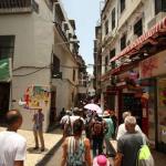 Narrow streets of old Macau