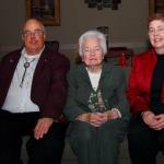 Edward, Grandmother Burke, and Julia at Broadmore Assisted Living in Bristol, TN on December 28, 2014