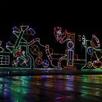 Bristol Motor Speedway Christmas lights