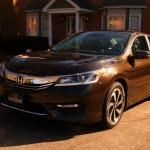 New 2016 Honda Accord EX in front of our house