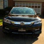 Head-on view of our new 2016 Honda Accord EX