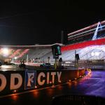 Speedway in Lights race track at Bristol Motor Speedway
