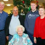 Edgar, Edward, Grandmother Burke, Sam and Julia at Broadmore Assisted Living