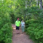 Trail into Haunted Wood at Anne of Green Gables house