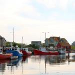Peggy's Cove harbor boat docks