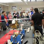 Embry-Riddle Preview Day visits to aerospace engineering labs