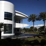 Embry-Riddle modernistic administration building
