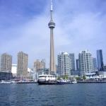 CN Tower from Toronto boat tour