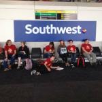Waiting for Southwest Airlines at Buffalo Airport