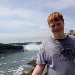 Samuel at Niagara Falls
