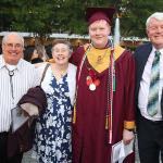 Sam with Uncle Edward and parents