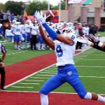 Donovan Harden catches touchdown pass against Texas State, November 14, 2015