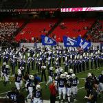 GSU Pamthers take field for final game in Georgia Dome,
November 19, 2016