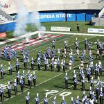 GSU Panthers enter stadium through GSU Band