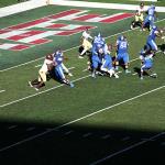 GSU QB Aaron Winchester fires TD pass