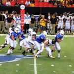 Nick Arbuckle passes against App State
