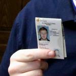 Sam's learner's permit in hand