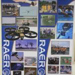 Display about Robotics Club at Embry Riddle Aeronautical University in Daytona Beach