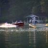 Boat traffic on Lake Burton
