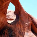 Ear of the Wind Arch in Monument Valley