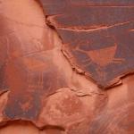 Petroglyphs in Monument Valley