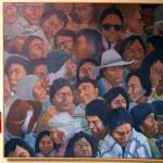 Artwork in Navajo Tribal Park visitor center