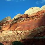 Water Pocket Fold in Fruita area of Capitol Reef National Park