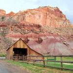 Horse barn at Gifford House in Capitol Reef National Park