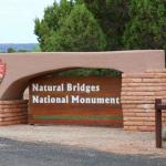 Natural Bridges National Monument entrance