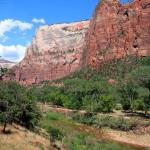 Zion NP trail to Lower Emerald Pools