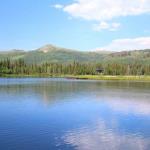 Silver Lake in Big Cottonwood Canyon near Brighton Ski Resort