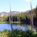 Silver Lake in Big Cottonwood Canyon near Brighton Ski Resort