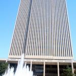28-story LDS church office building with rooftop observation deck from which some of the photos following this one were taken