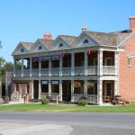 1872 Huntsman Hotel (reconstructed) from Fillmore, UT where Brigham Young stayed while visiting Southern Utah at This is the Place Heritage Park in Salt Lake City