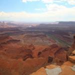 Dead Horse Point State Park view of Colorado River bend near Moab