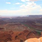 Dead Horse Point State Park view of Colorado River bend near Moab