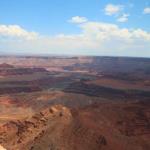 Dead Horse Point State Park view of Colorado River bend near Moab