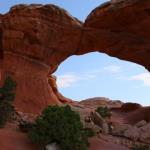 Broken Arch in Arches NP near Moab