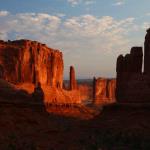 Park Avenue formations in Arches NP near Moab